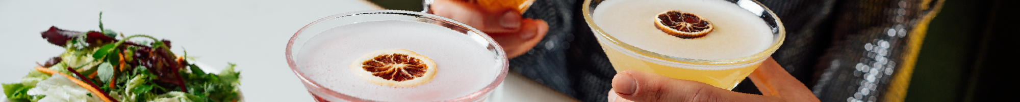 Skylark banner cocktails drinks